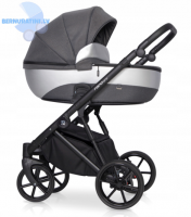Riko Nano Pro 02 Onyx bērnu rati
